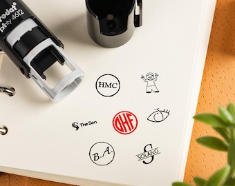 Custom Loyalty Card Stamp, Custom Mini Loyalty Card Stamp, Custom Mini Rubber Logo Stamp, Custom Mini Self Inking Stamp, Coffee Card Stamp