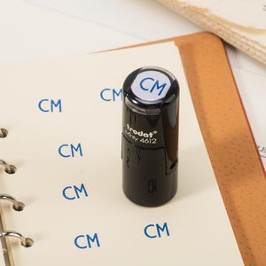 Mini tampon logo personnalisé, Mini tampon pour carte de fidélité personnalisé, Mini tampon auto-encreur personnalisé, Tampon carte café, Tampon carte de fidélité personnalisée