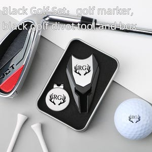 Custom Golf Marker, Custom Divot Tool, Custom Golf Marker Set, Custom Photo Golf Set,
