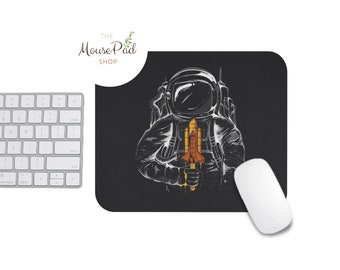 Rocket Space Personalised Computer Mouse Mat 