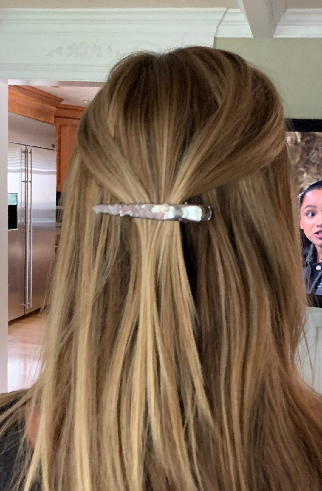 Handmade Natural Gemstone Hair Clips for Updos Etsy