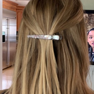 Handmade Natural Gemstone Hair clips for updos