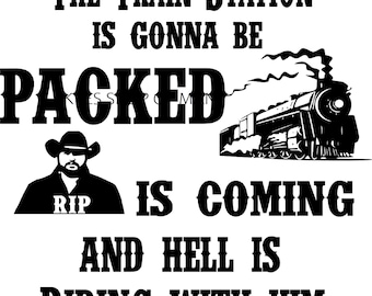 Yellowstone Dutton Ranch Rip Train Station Yellowstone Rip Decal - Etsy