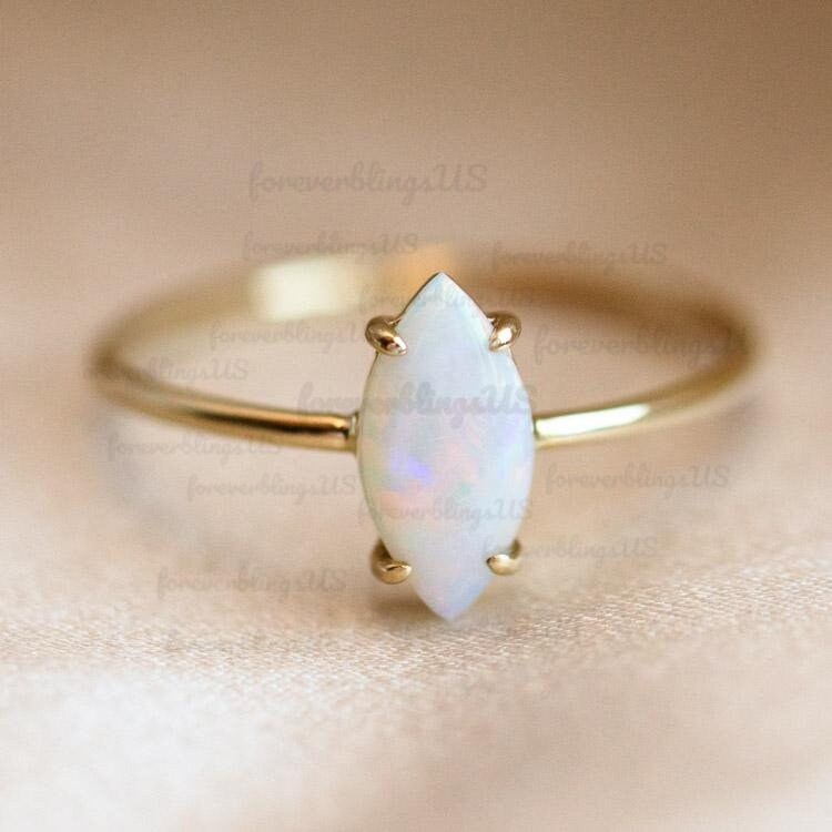 Goldfilled Opal Ring - Etsy