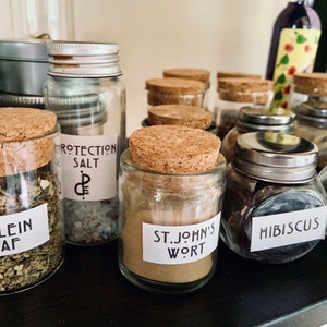 Bottle Labels 2.0 | Witchy Labels | Digital Download