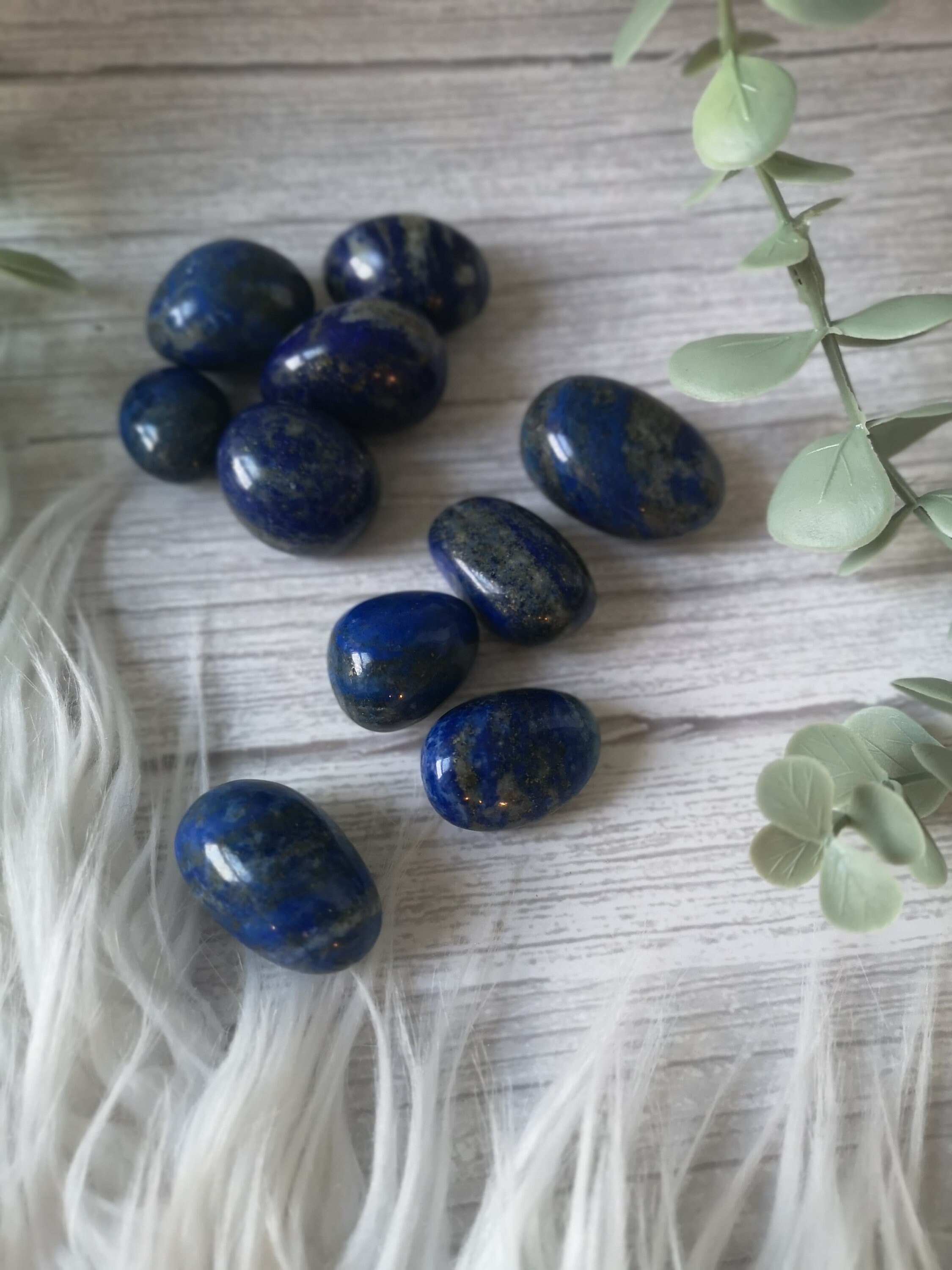 Lapis-Lazuli Magnetisé Pierre Roulée