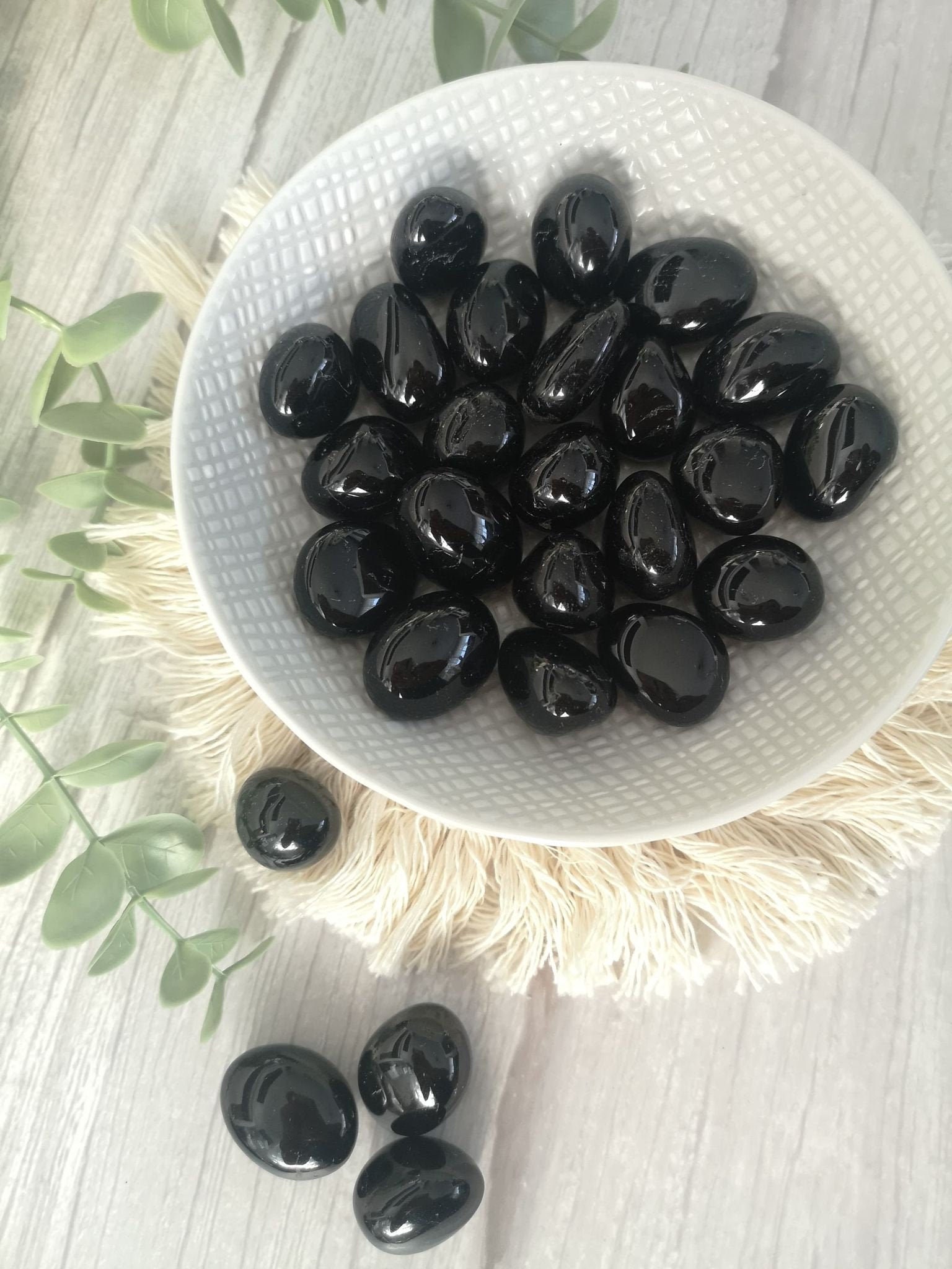 Tourmaline Magnétisée Pierre Roulée