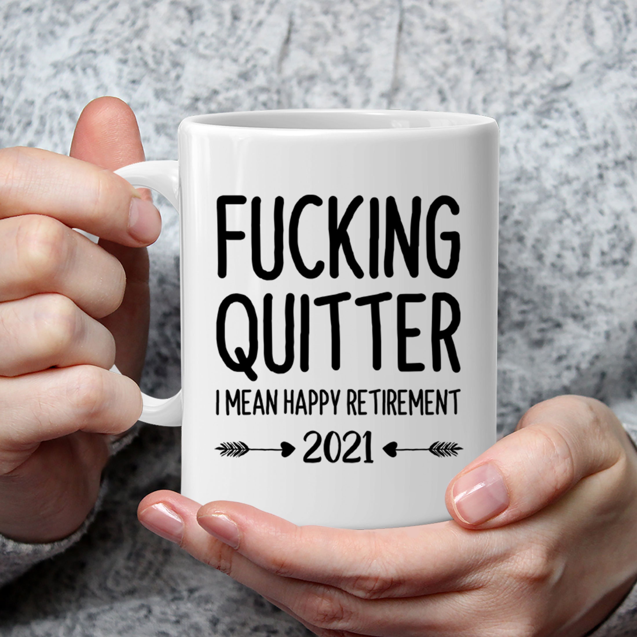 fucking quitter mug