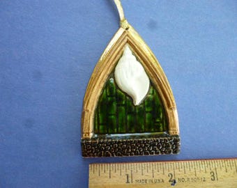 ornament based on Coco Palms architecture