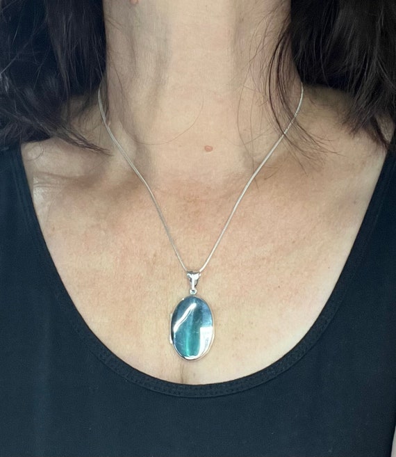 Acquista Ciondolo giallo moda in argento sterling 925 collana con cordino in pelle gioielli raffinati da donna per l'uso quotidiano in Italia a partire da 82