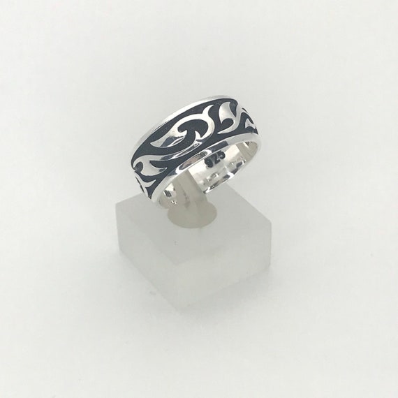 925 Sterling Silver Celtic 9 mm Wedding Ring / Unisex ...