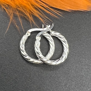 XENOX XS8656 Modern Classic Fashion - Pendientes De Aro De Plata