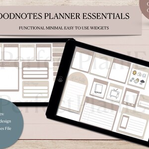 Planner Widgets Digital Stickers, Widget Stickers, Pre-Cropped, GoodNotes, Planner Stickers, iPad Stickers, GoodNotes Stickers, Planner
