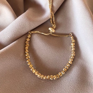 Pulsera de cuentas Dorica, brazaletes de cuentas Dorica doradas, Dorica estampada rellena de oro, regalo, regalos para un día especial, regalo para el Día de la Madre, regalo para ella