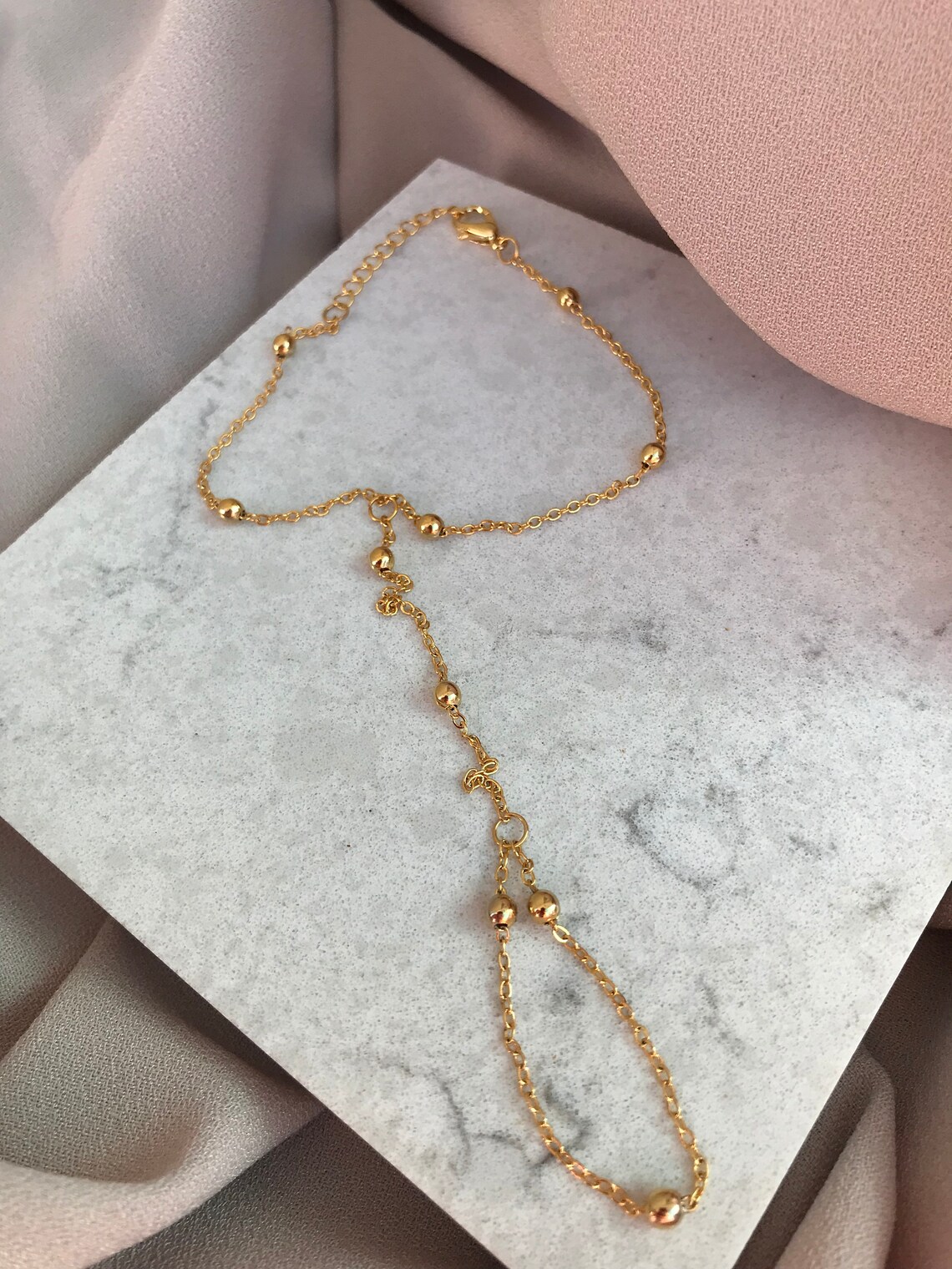 Ball Pattern Chain Design Gold Handmade Shahmaran - Etsy