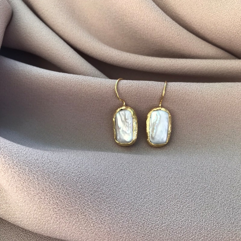 Spirallo Baroque Pearl Earrings