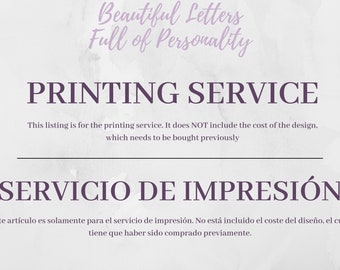 PRINTING SERVICE - Get any of my digital artworks printed and shipped