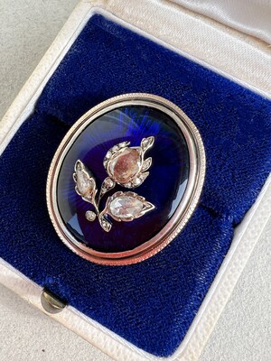 Broche "C'est Mon Anniversaire" Pour Fille Et Garçon | Diamètre 5.8cm | Accessoire De Fête Avec Diamants Imprimés