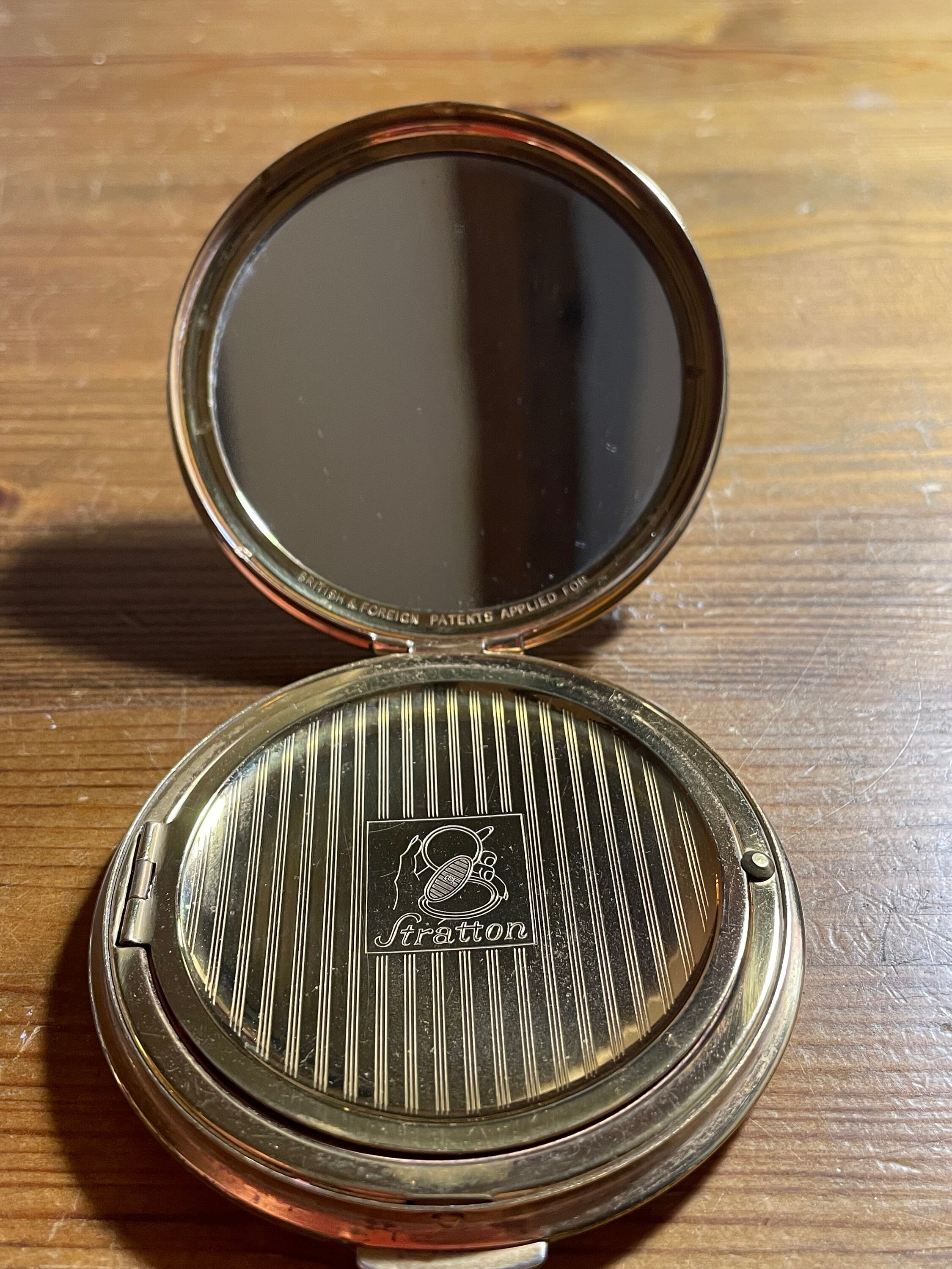 Rare 1950s Initials Vintage Stratton Compact - Etsy