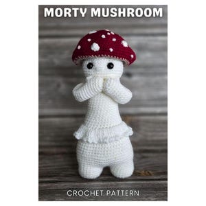 Morty Mushroom Häkelanleitung - Instant Download