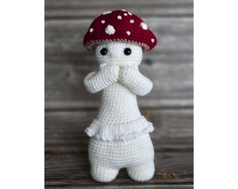 Patrón de crochet del hongo Morty - Descarga instantánea