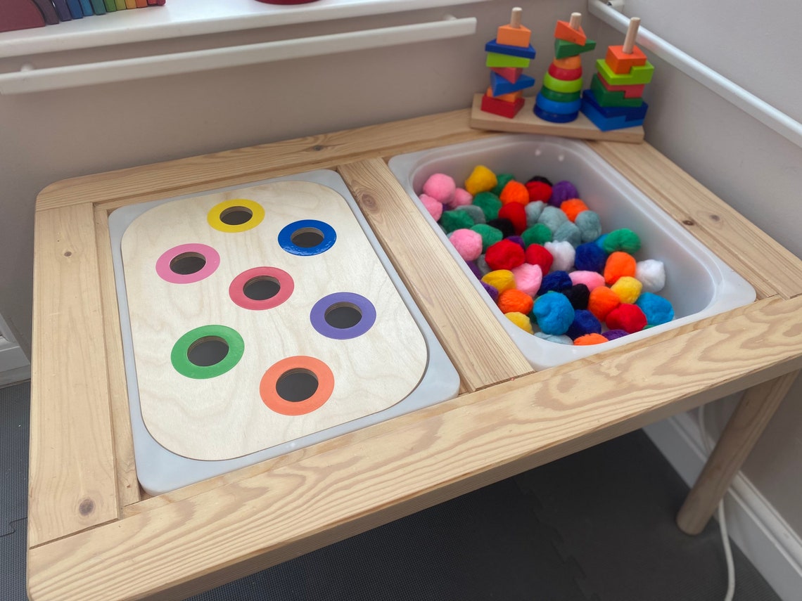 Colour Flisat Table Inserts for Trofast Bin Etsy