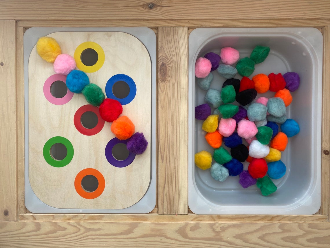 Colour Flisat Table Inserts for Trofast Bin Etsy