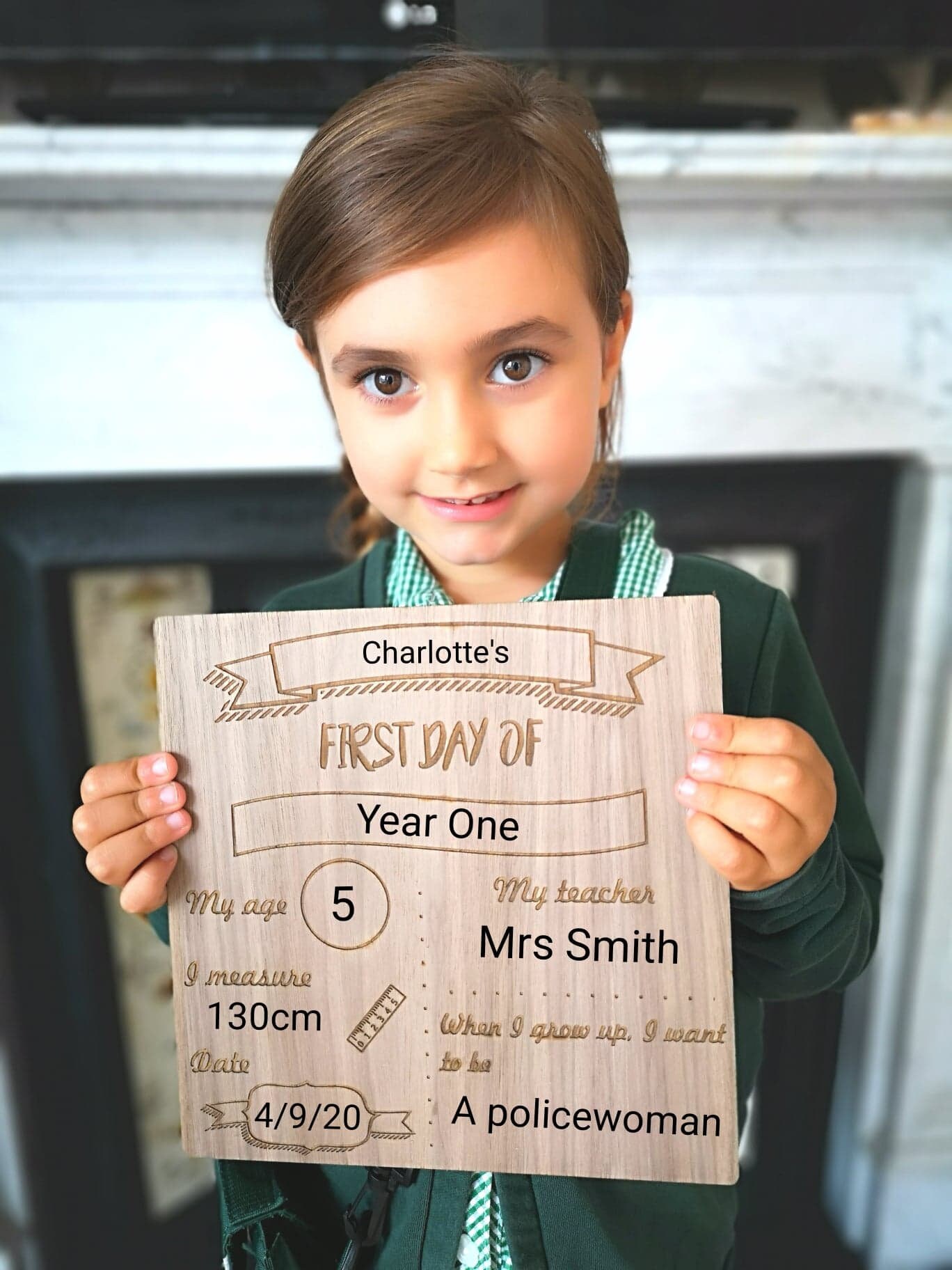 First Day of School First Day of School Chalkboard Back to Etsy UK