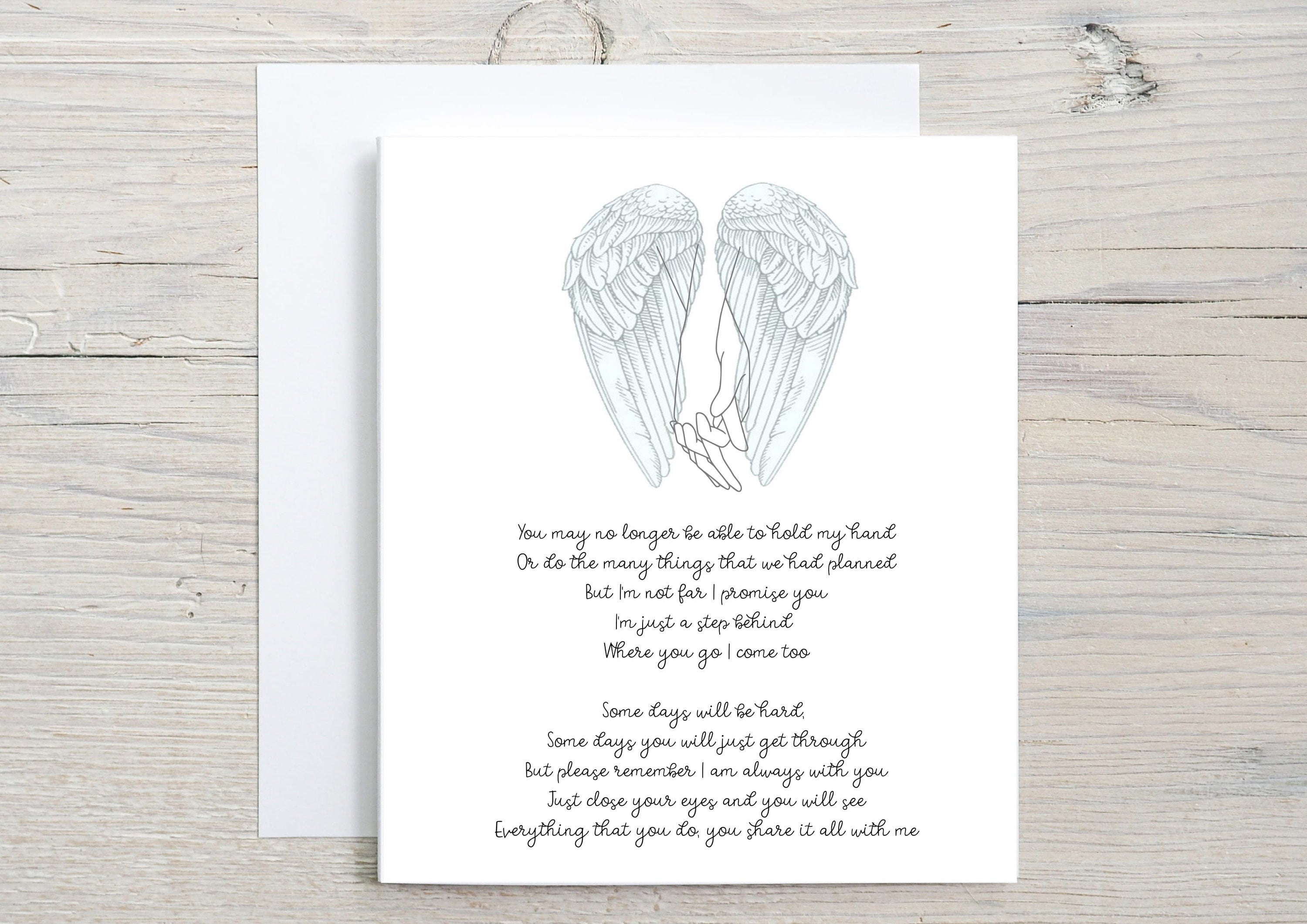 In Memory Note Paper In Memory Of Memorial Card in Loving Memory Remembrance - Etsy