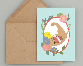 Birthday gift for mom "Mama Tattoo" | Greeting card for mom | Birthday mom | Postcard mom