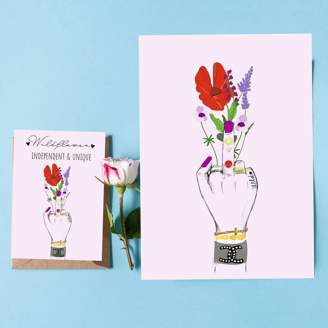 Gift Set Wild Flower Gift Idea Best Friend Etsy