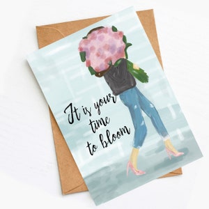 Idee regalo per la festa della mamma, biglietto d'addio, puoi farcela, biglietto di incoraggiamento, sorpresa per la mamma, regalo per la migliore amica