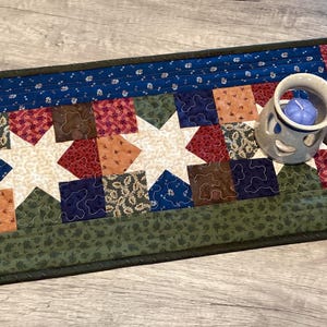 Scrappy Patchwork Table Runner