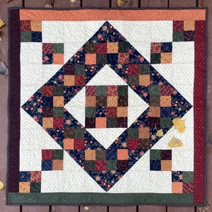 Kansas Crossing Wall Quilt, 36”x36”