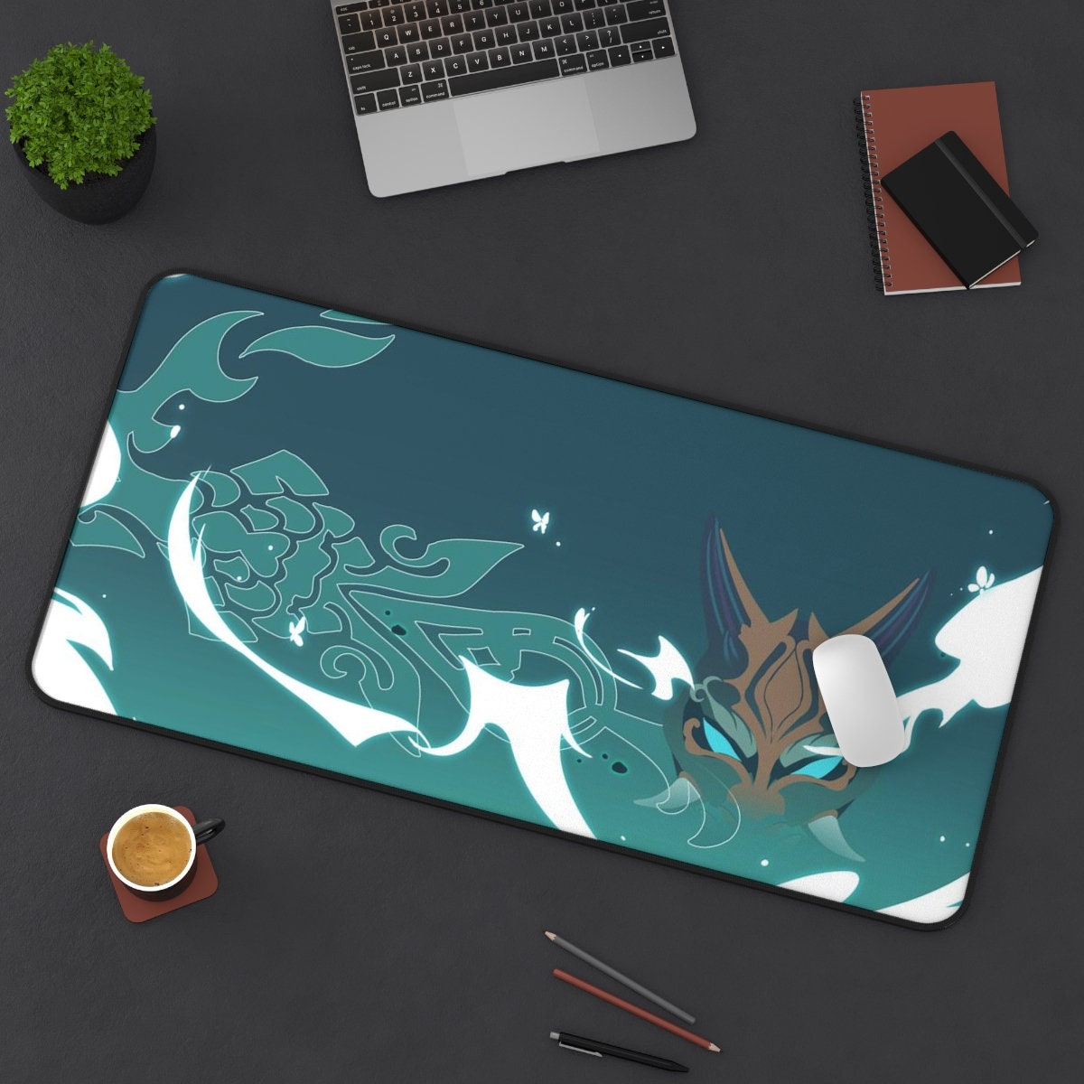 Xiao Inspired Genshin Impact Desk Mat Mousepad Etsy UK