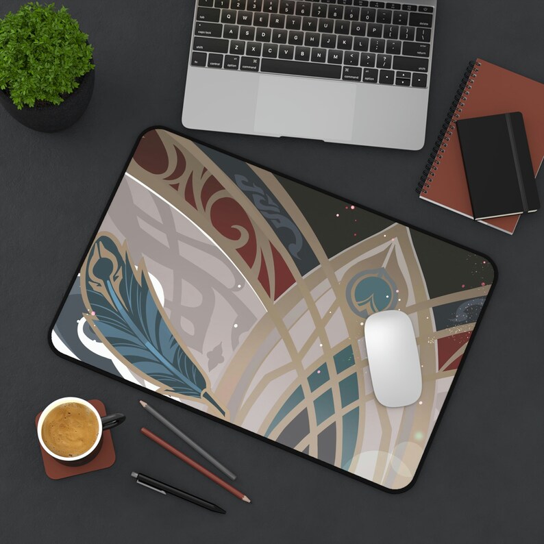 Kaveh inspiró Genshin Impact Desk Mat Mousepad Etsy México
