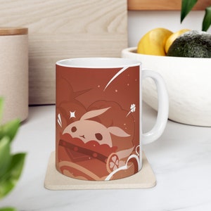 Klee Dodoco & Jumpty Dumpty Namecard Inspired Mug Genshin - Etsy