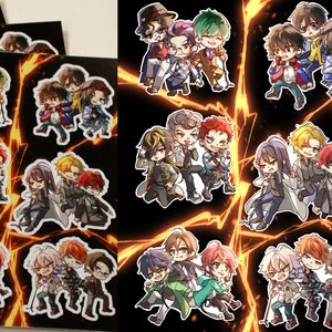 Hypmic 2nd DRB Matchups Sticker Sheet | Hypnose Mic Division Rap Battle