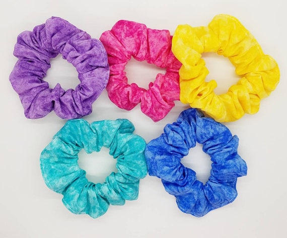 Scrunchie Pack huge assortment 18 scrunchies colorful elastics hair ties New Amazon.com : Expressions Scrunchie Set of 50 Comfy, Colorful  main image 3