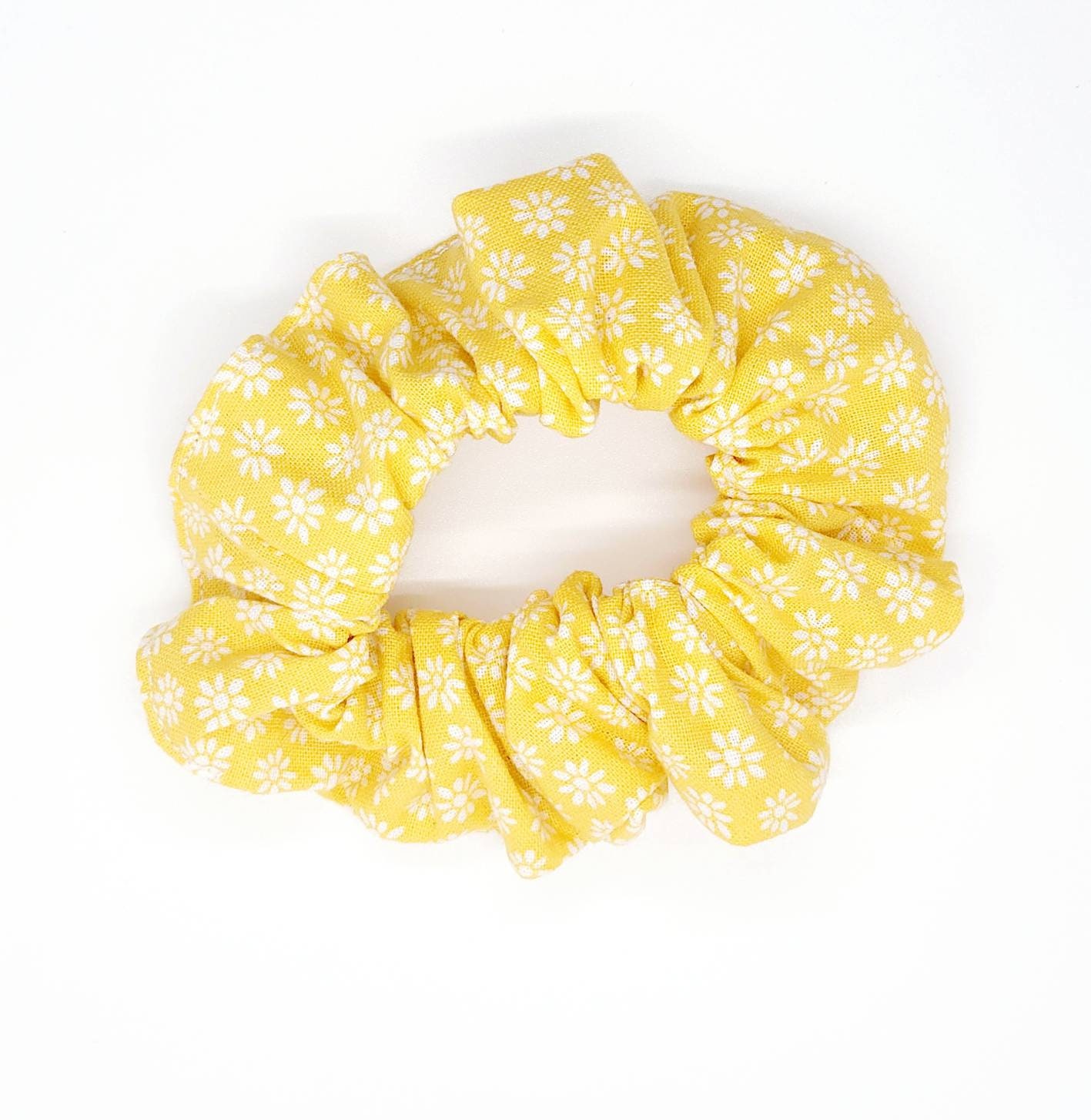 Yellow scrunchie discount