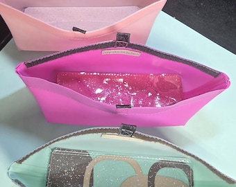 Portable Purse Liner-Wipeable- Protect lining of purse w/Velcro closure to secure- discreet