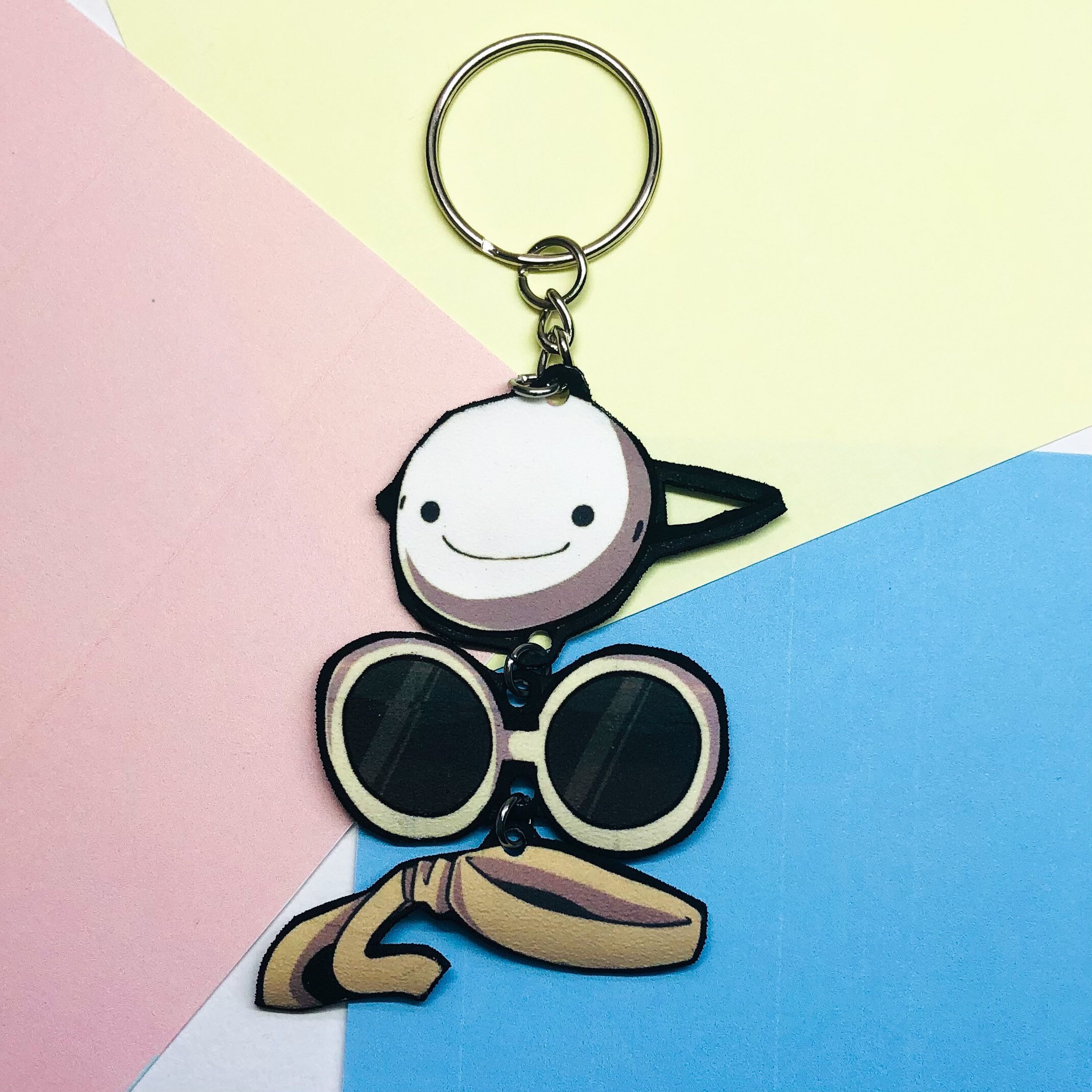 Dream Team Dream Sapnap Keychain Minecraft