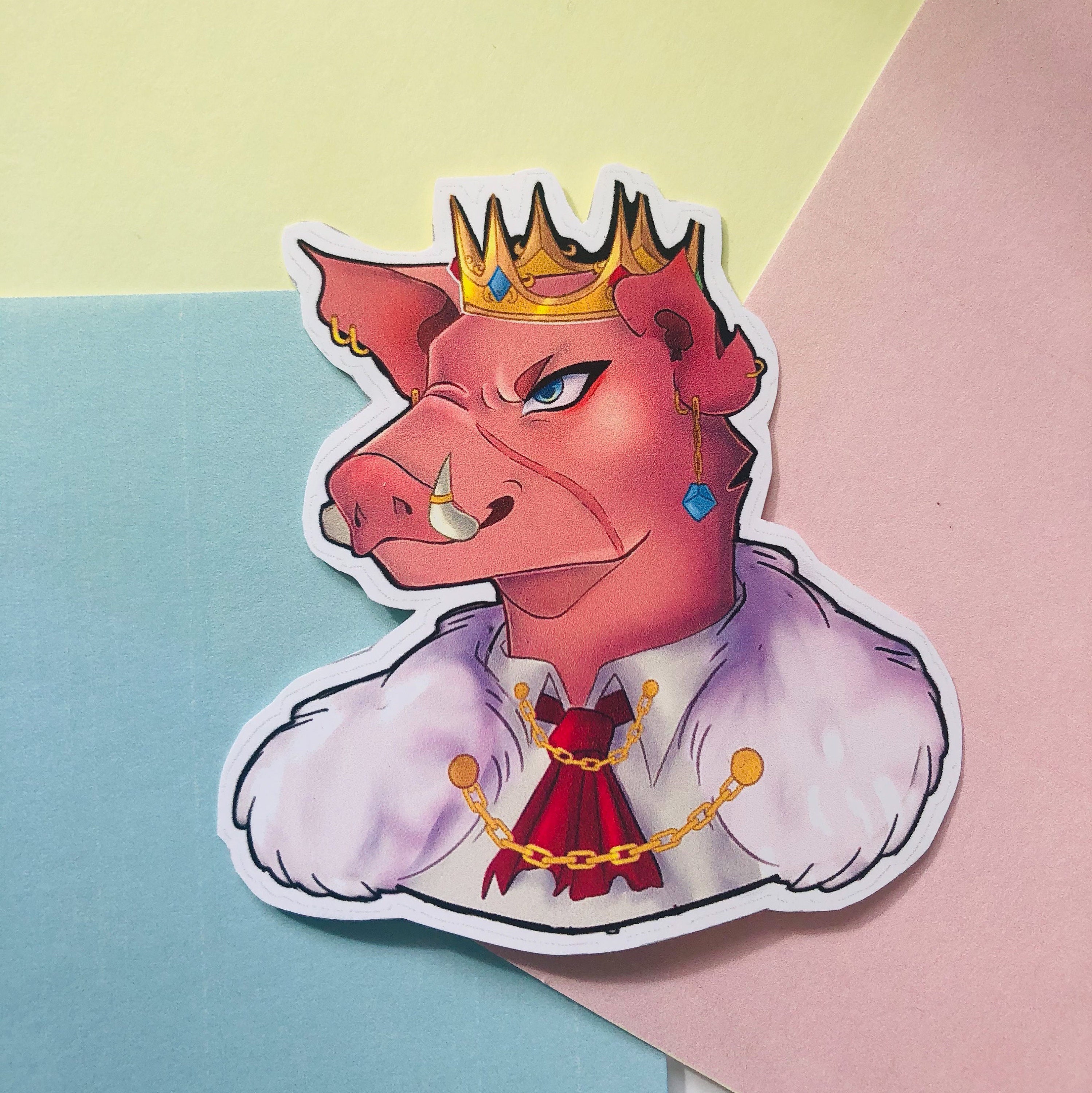 Technoblade Fanart Stickers Redbubble My XXX Hot Girl