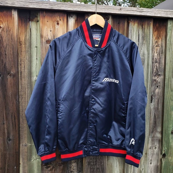 Vintage 80s Mizuno Baseball Jacket 