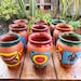 Loteria Mexicana Mug - Handmade Clay Jarrito Mug - Clay Pottery Mexican Lottery Cup 