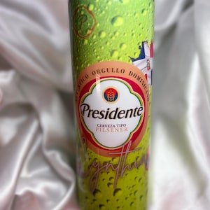 Dominican Tumbler with Lid, Dominican President Tumbler Beer Glass, Personalized Tumbler, 20 oz Tumbler,