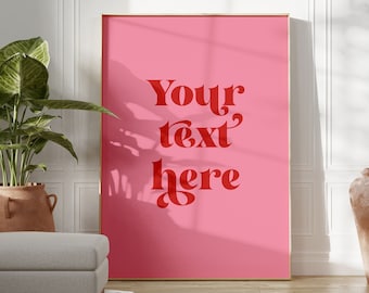 Custom Quote | Vintage Font | Phrase or Song Lyrics, Special Gift, Present | Birthday Gift | Anniversary | Wedding Song | Favourite Saying