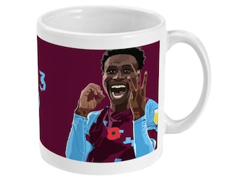 Unofficial Burnley 11oz Mug | Nathan Tella vs Blackburn | Clarets | Turf Moor | Burnley Fan | Burnley Gift | Burnley Mug | Burnley Present