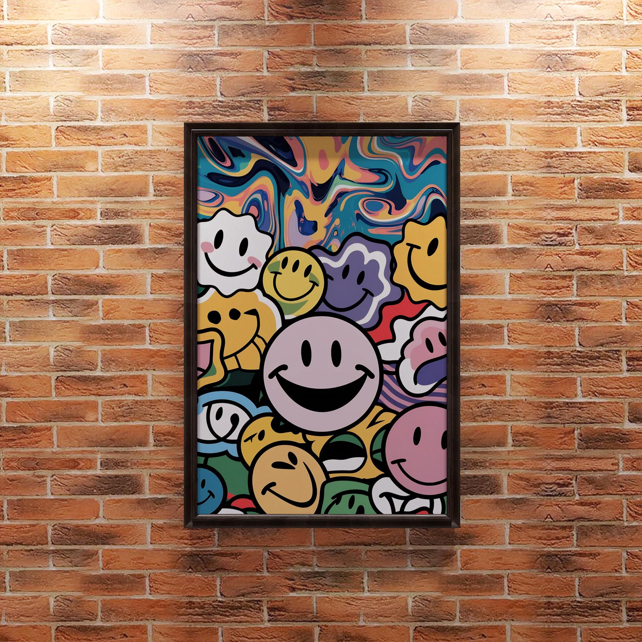 Acid House 90's Rave Inspired Poster | Ecstasy | Mushrooms | 90's Rave ...