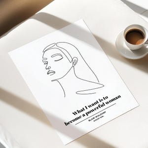 Blair Waldorf Quote | Gossip Girl Poster Print | Powerful Woman | Sass | Line Art | Living Room/Bedroom/Kitchen Wall | A5/A4/A3/A2/A1/A0